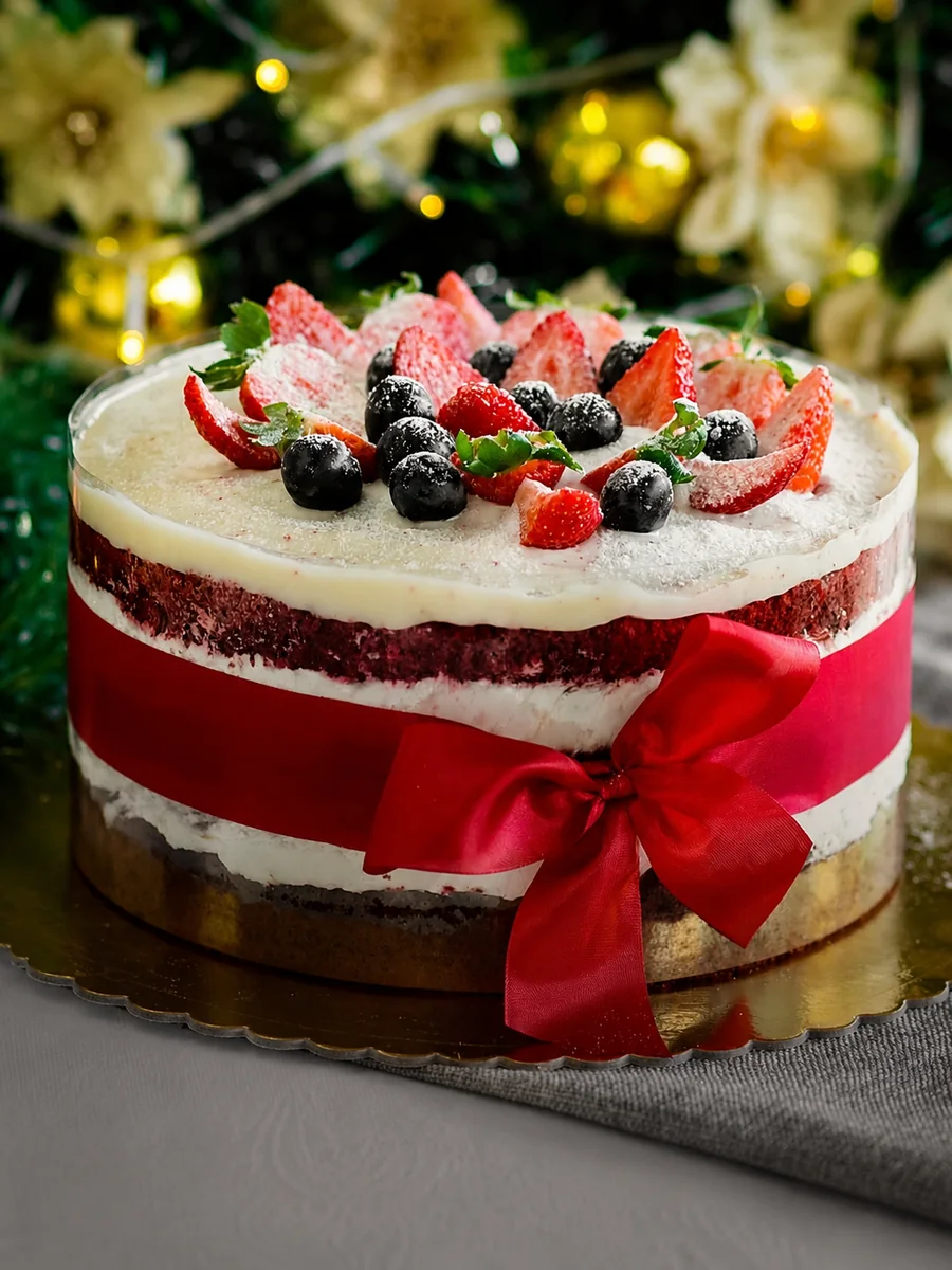 Bolo Red Velvet Recheado